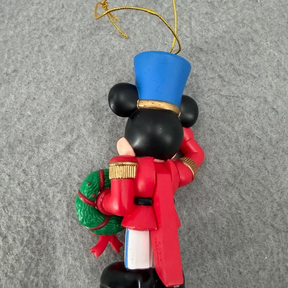 Vtg Enesco Disney‎ Tree-rific Treasures Mickey Mouse Soldier Christmas Ornament